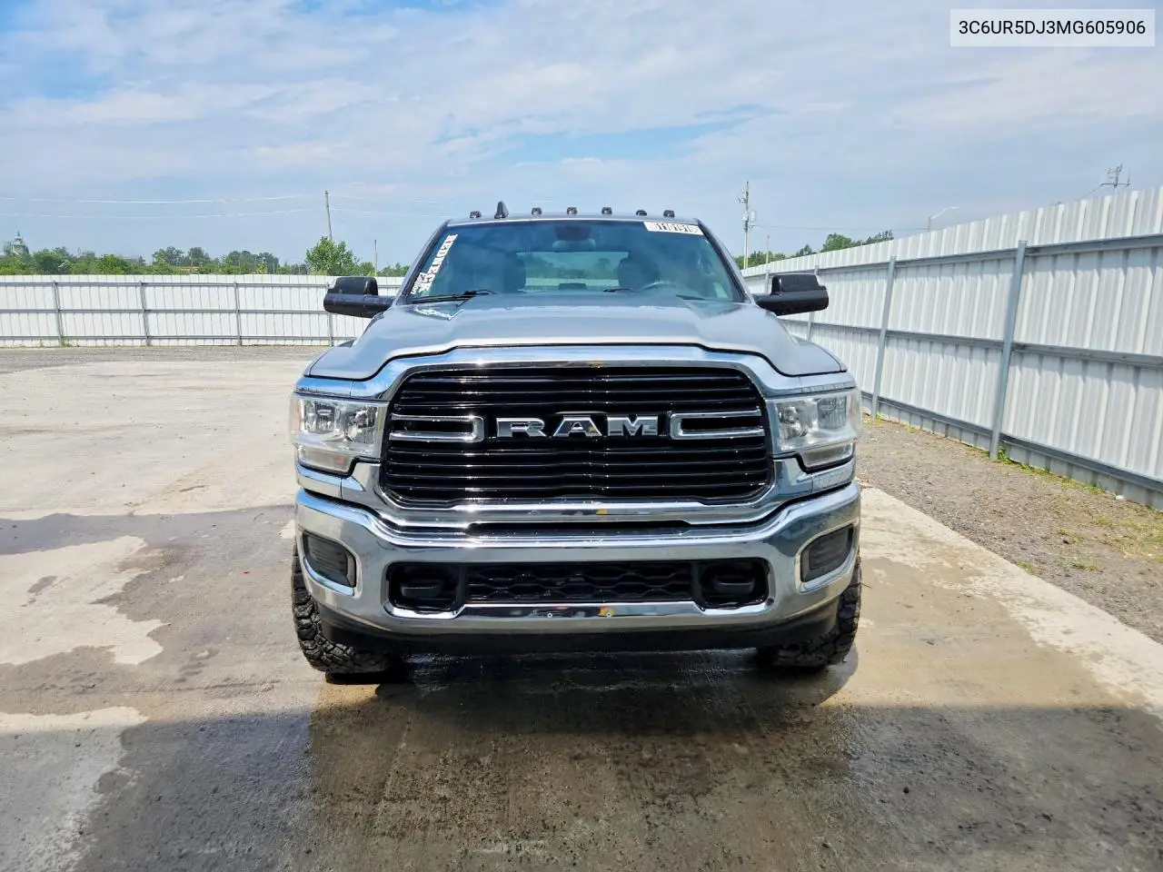2021 Ram 2500 Big Horn VIN: 3C6UR5DJ3MG605906 Lot: 61101916