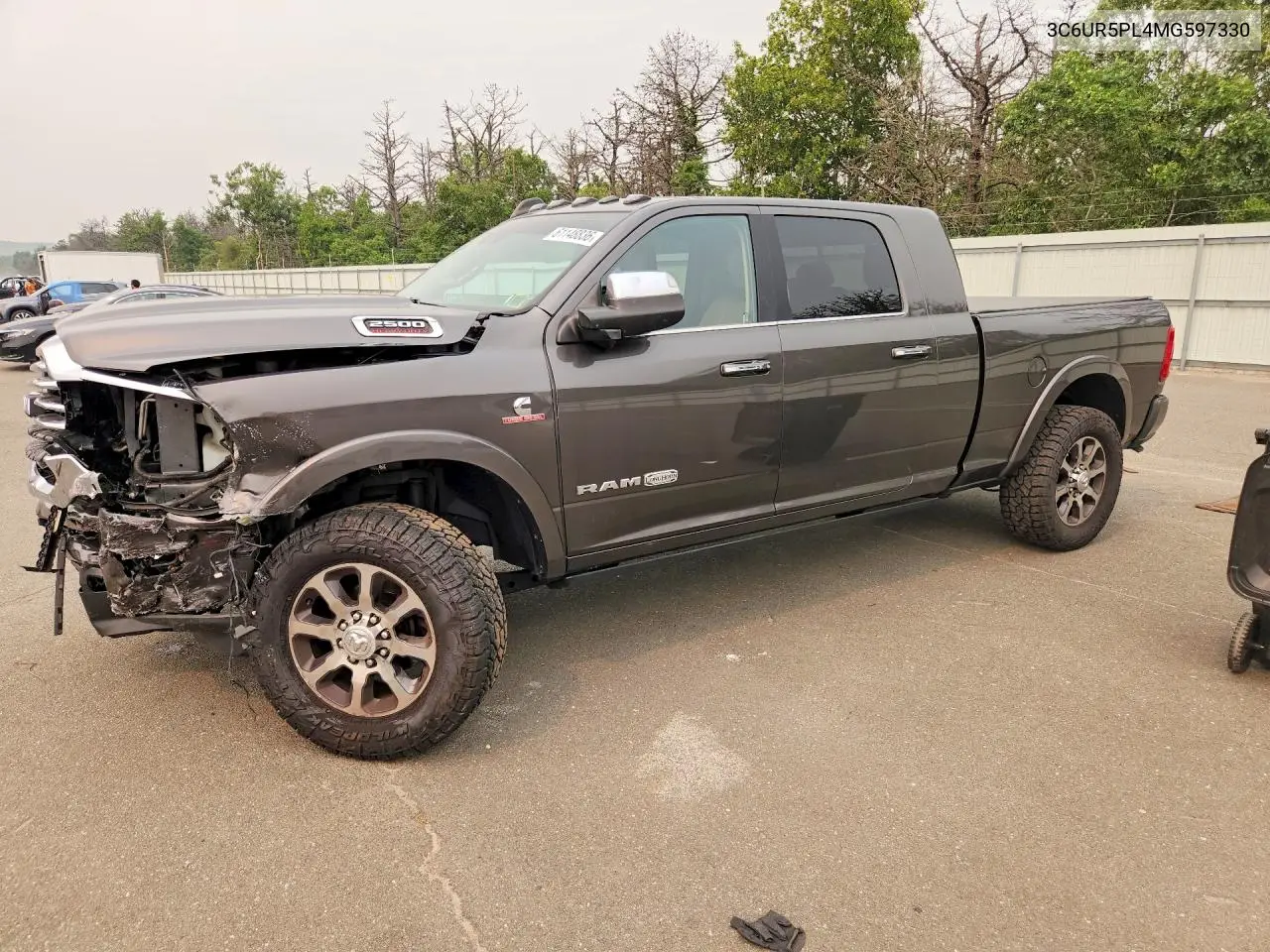 2021 Ram 2500 Longhorn VIN: 3C6UR5PL4MG597330 Lot: 61148836