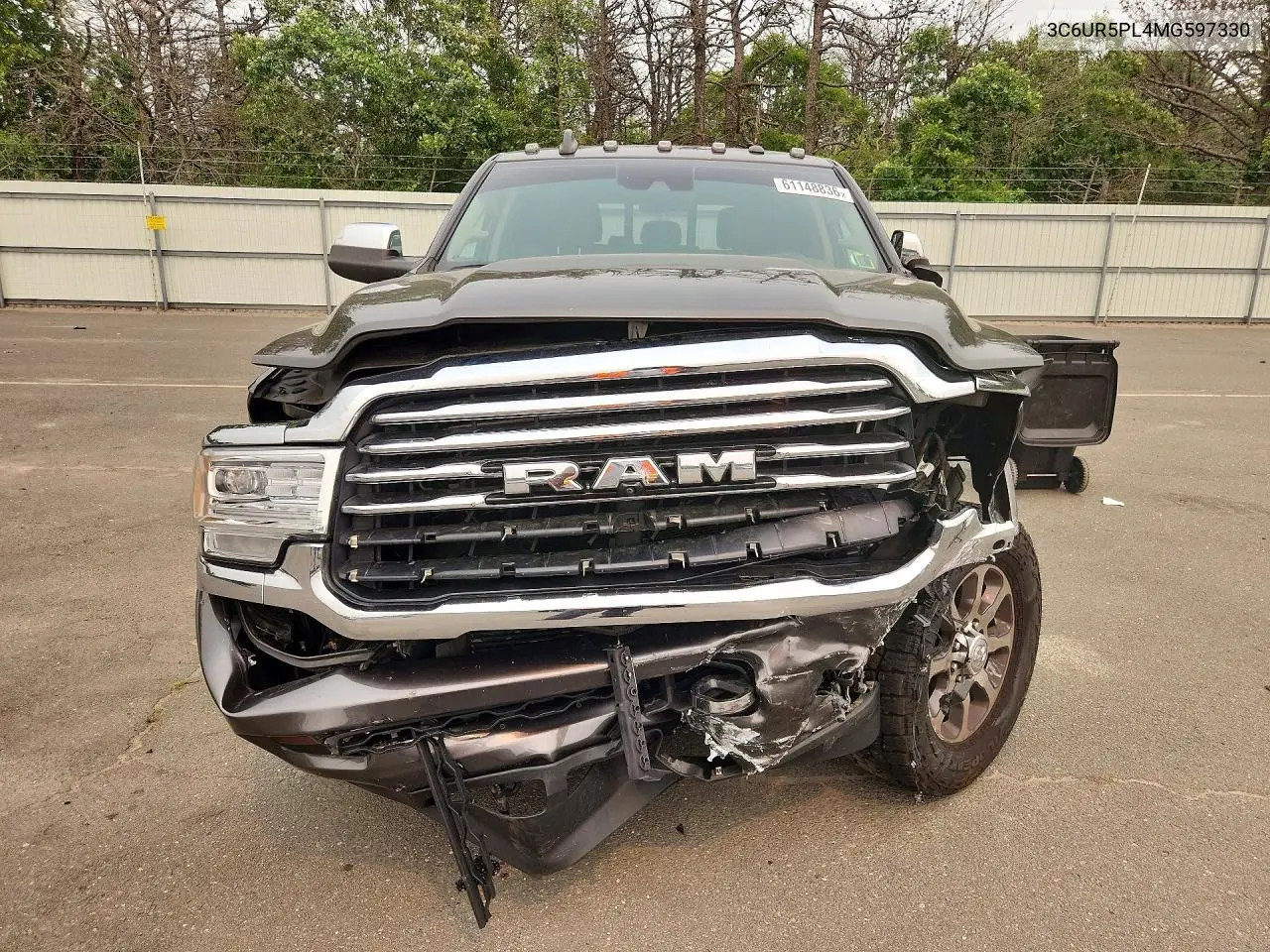 2021 Ram 2500 Longhorn VIN: 3C6UR5PL4MG597330 Lot: 61148836