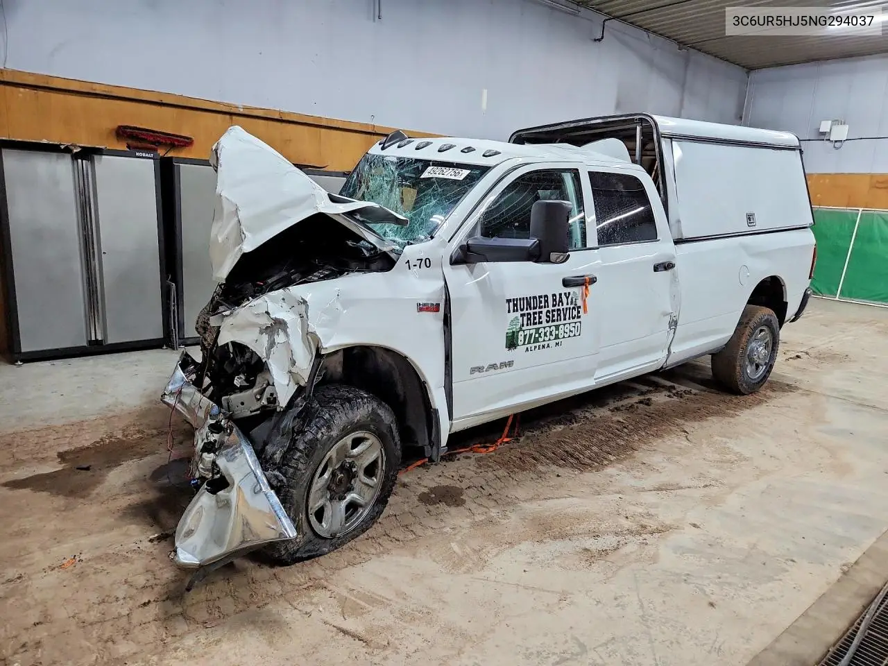 2022 Ram 2500 Tradesman VIN: 3C6UR5HJ5NG294037 Lot: 49262756