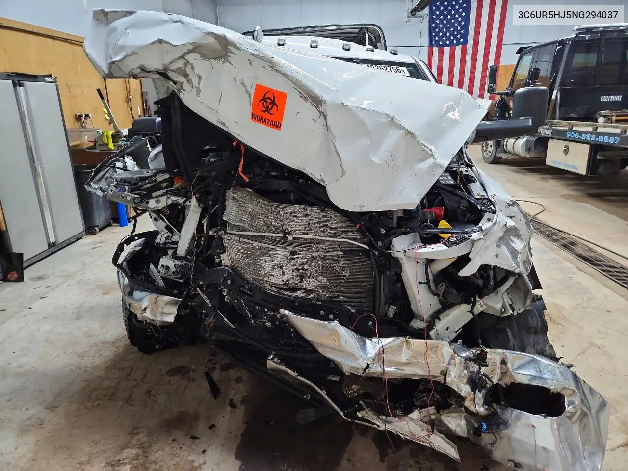 2022 Ram 2500 Tradesman VIN: 3C6UR5HJ5NG294037 Lot: 49262756