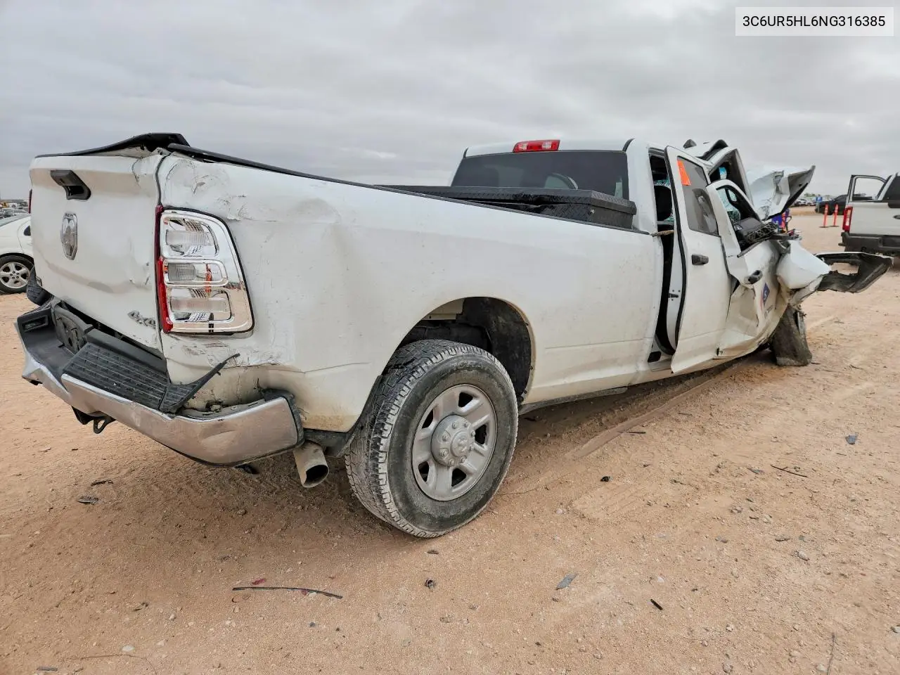 2022 Ram 2500 Tradesman VIN: 3C6UR5HL6NG316385 Lot: 53538096