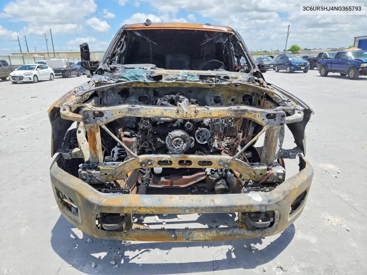 2022 Ram 2500 Tradesman VIN: 3C6UR5HJ4NG365793 Lot: 55136976