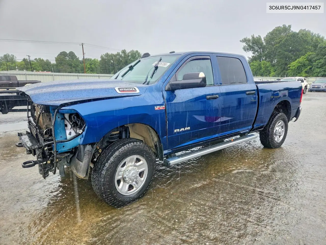 2022 Ram 2500 Tradesman VIN: 3C6UR5CJ9NG417457 Lot: 55626756