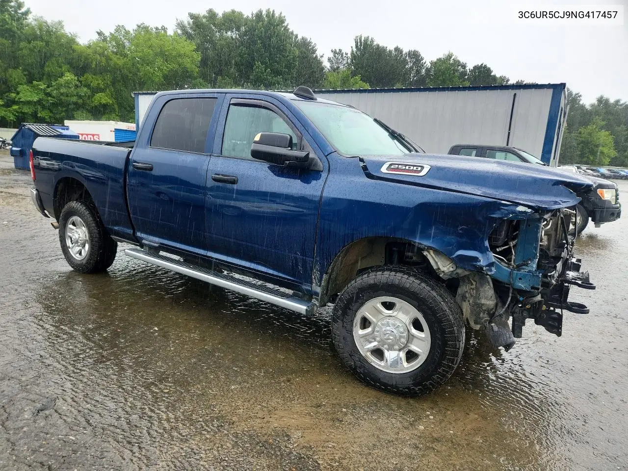 2022 Ram 2500 Tradesman VIN: 3C6UR5CJ9NG417457 Lot: 55626756