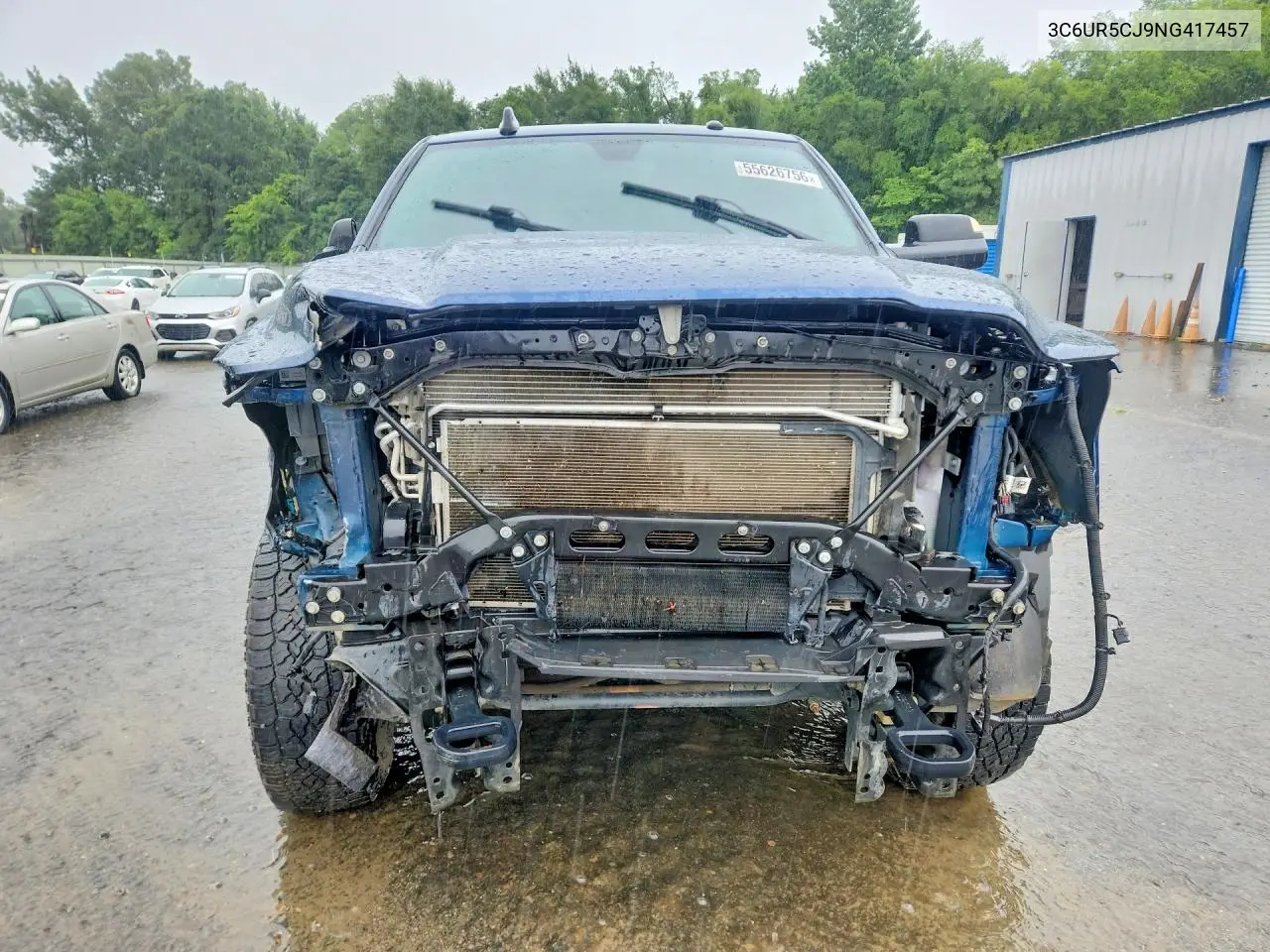 2022 Ram 2500 Tradesman VIN: 3C6UR5CJ9NG417457 Lot: 55626756