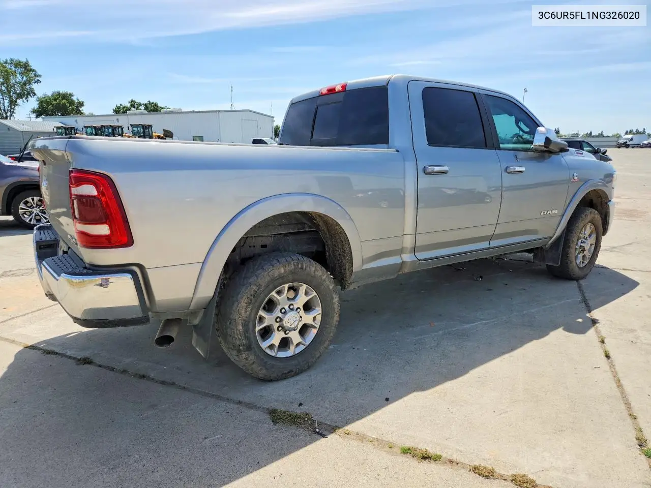 2022 Ram 2500 Laramie VIN: 3C6UR5FL1NG326020 Lot: 55835296