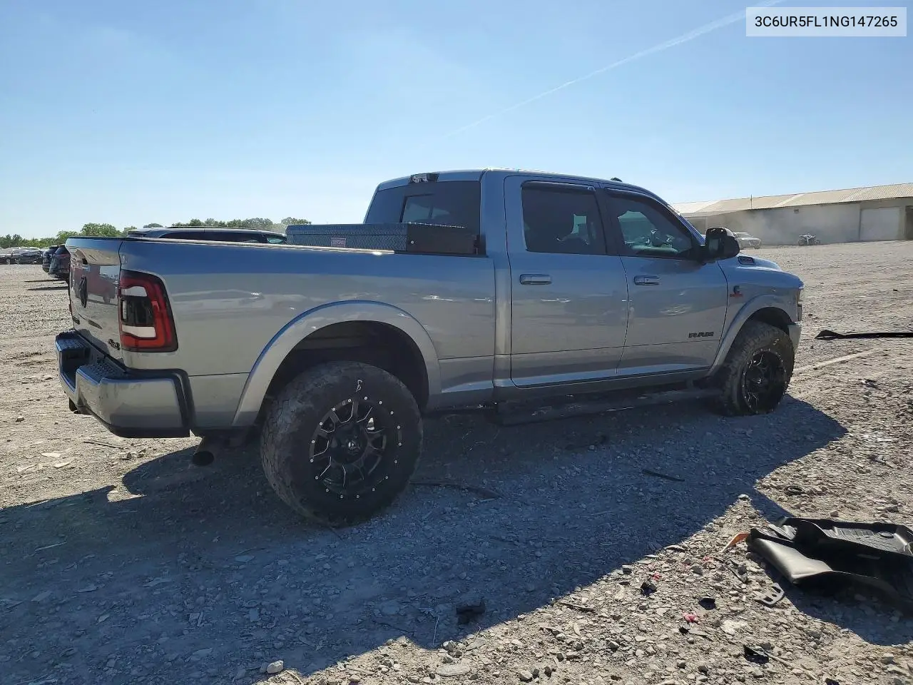 2022 Ram 2500 Laramie VIN: 3C6UR5FL1NG147265 Lot: 56050106