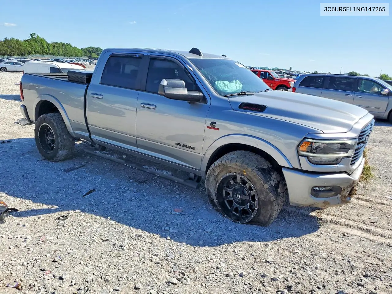 2022 Ram 2500 Laramie VIN: 3C6UR5FL1NG147265 Lot: 56050106