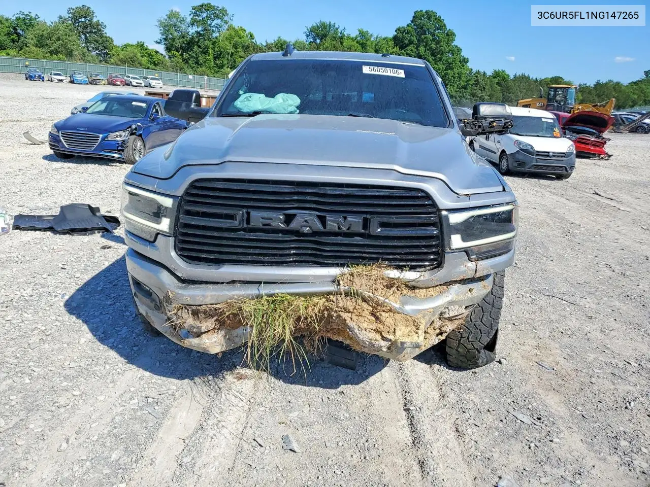 2022 Ram 2500 Laramie VIN: 3C6UR5FL1NG147265 Lot: 56050106