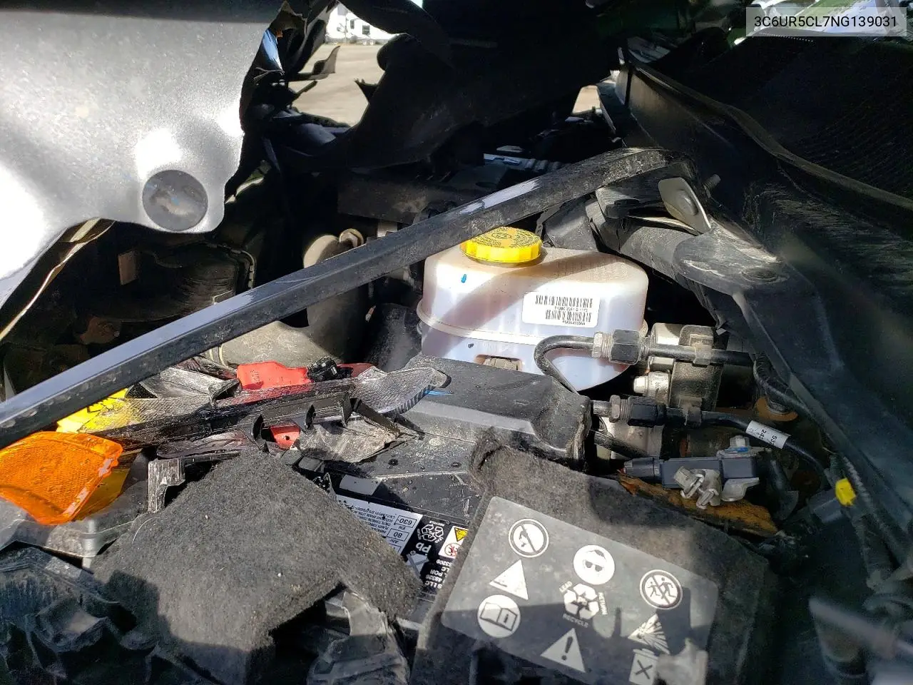 2022 Ram 2500 Tradesman VIN: 3C6UR5CL7NG139031 Lot: 56596946