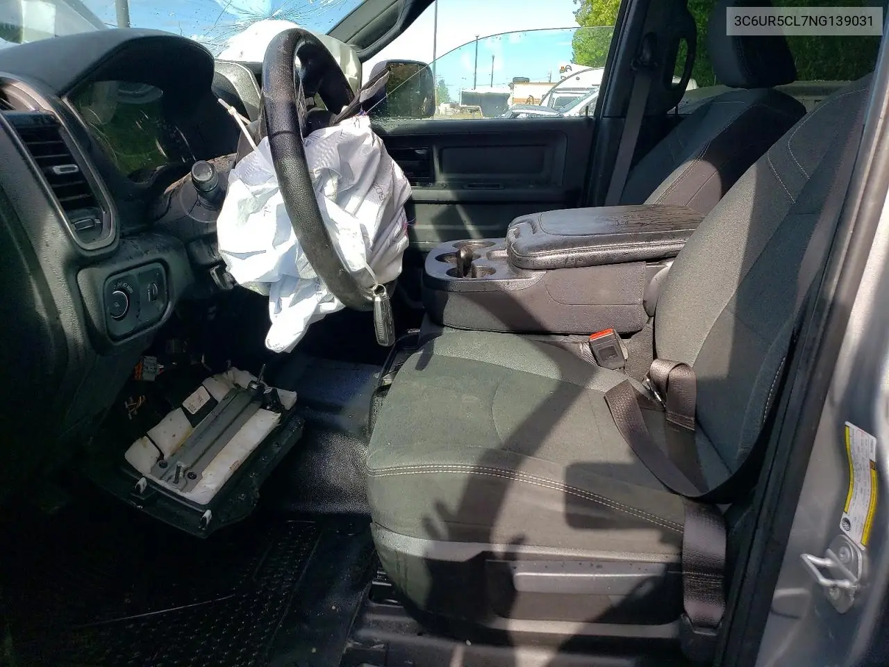 2022 Ram 2500 Tradesman VIN: 3C6UR5CL7NG139031 Lot: 56596946