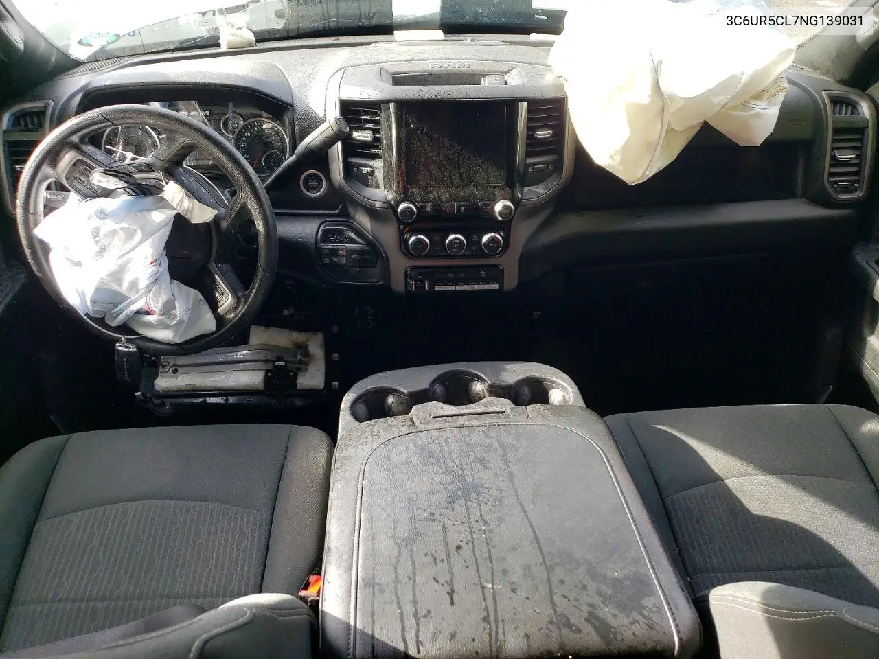 2022 Ram 2500 Tradesman VIN: 3C6UR5CL7NG139031 Lot: 56596946