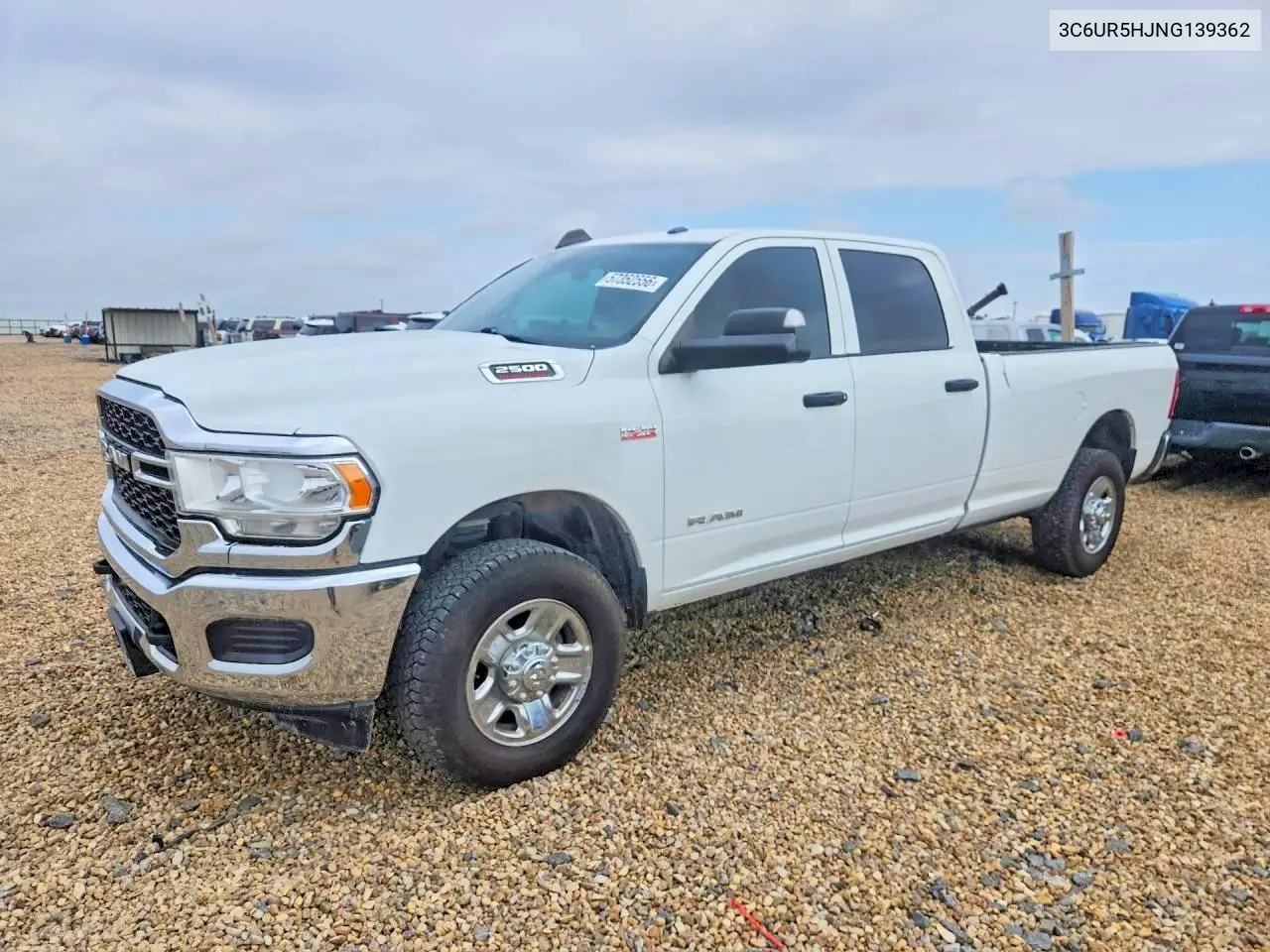 2022 Ram 2500 St VIN: 3C6UR5HJNG139362 Lot: 57319786