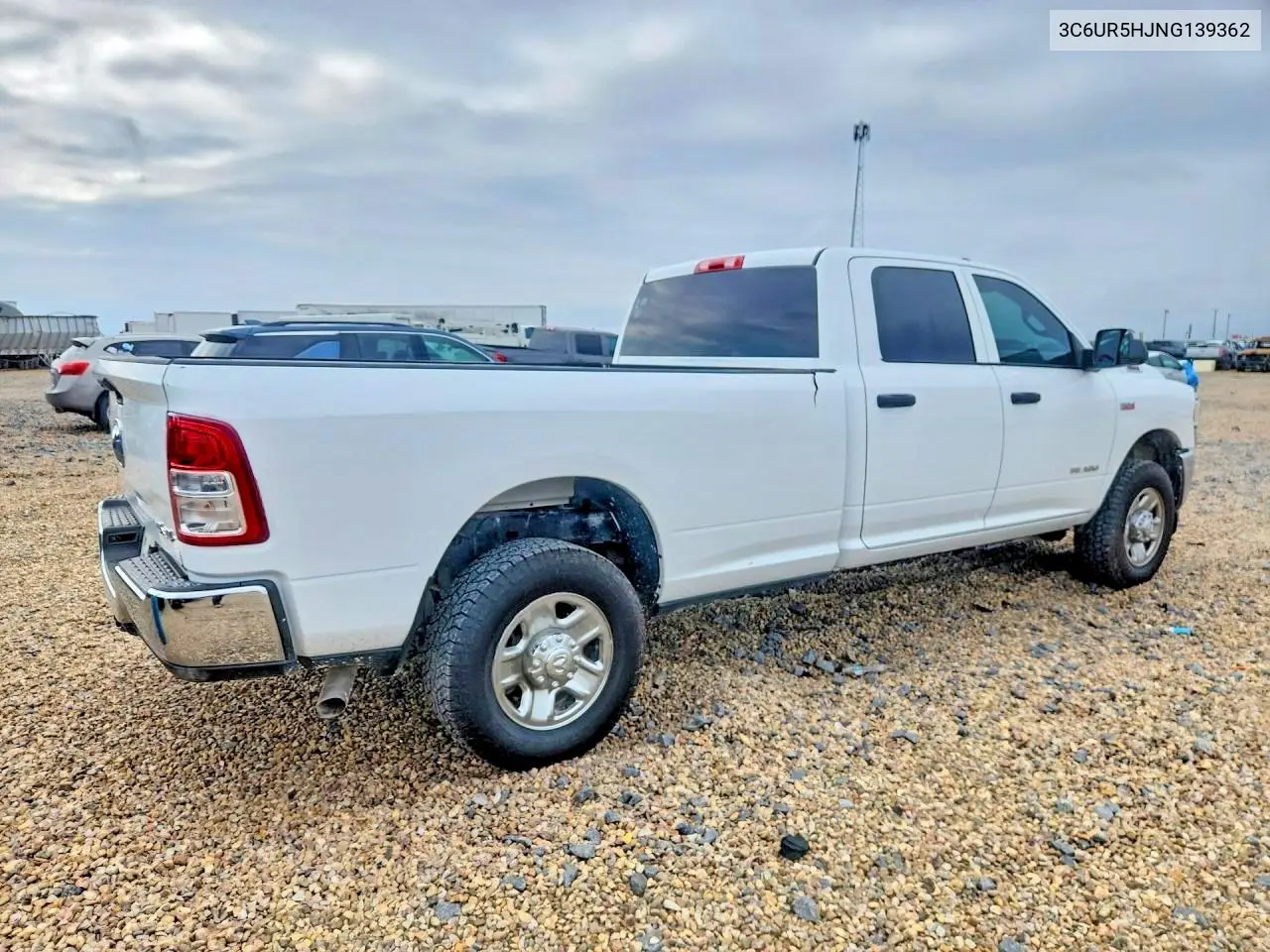2022 Ram 2500 St VIN: 3C6UR5HJNG139362 Lot: 57319786