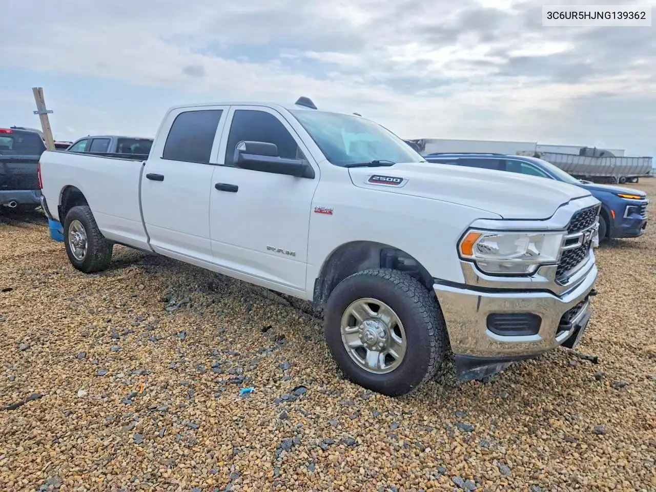 2022 Ram 2500 St VIN: 3C6UR5HJNG139362 Lot: 57319786