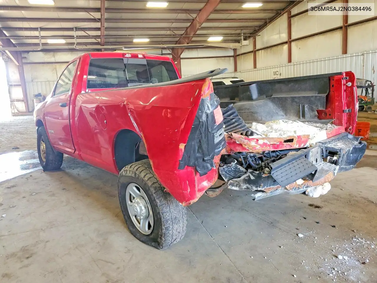 2022 Ram 2500 Tradesman VIN: 3C6MR5AJ2NG384496 Lot: 58064606