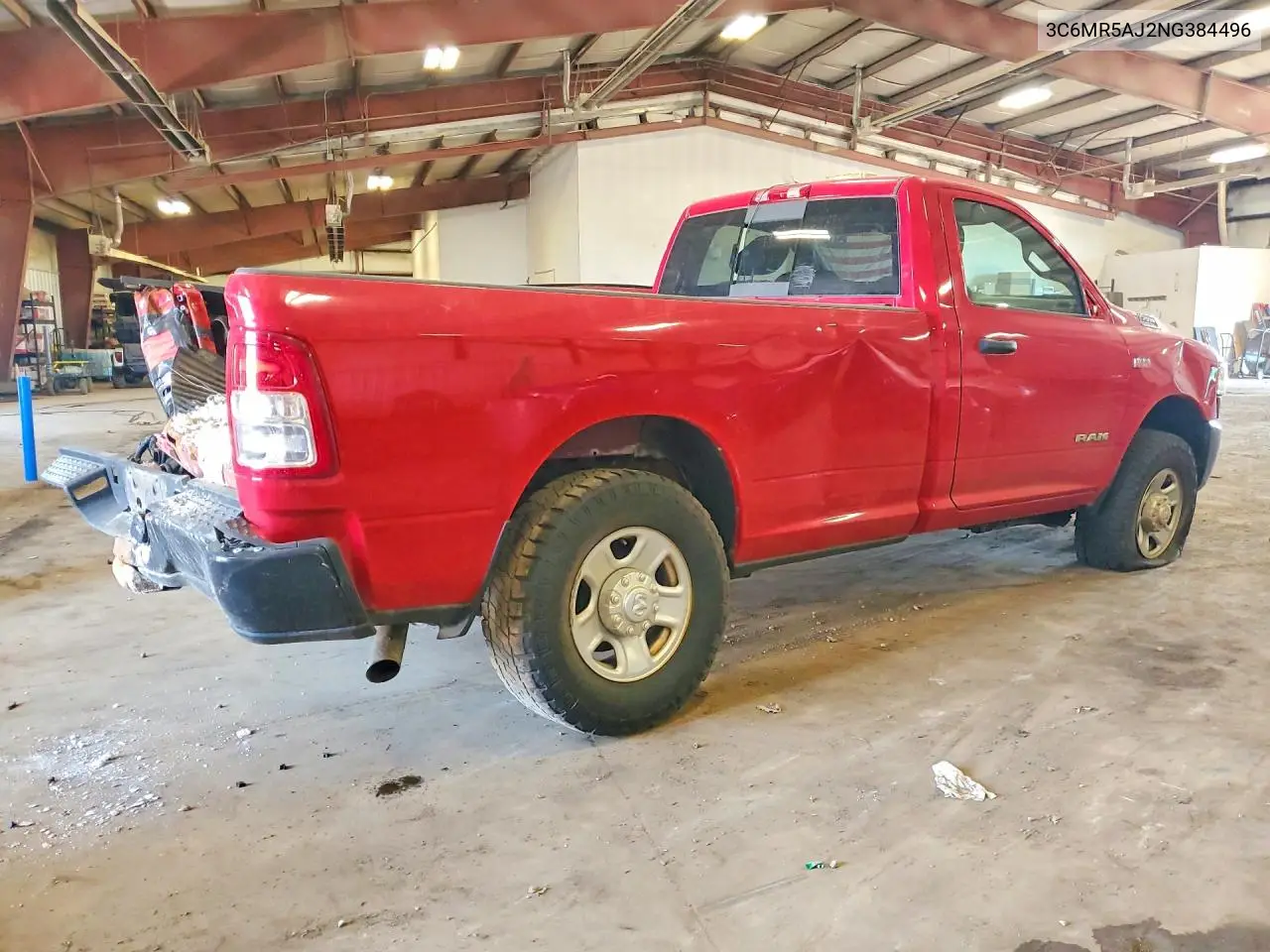 2022 Ram 2500 Tradesman VIN: 3C6MR5AJ2NG384496 Lot: 58064606