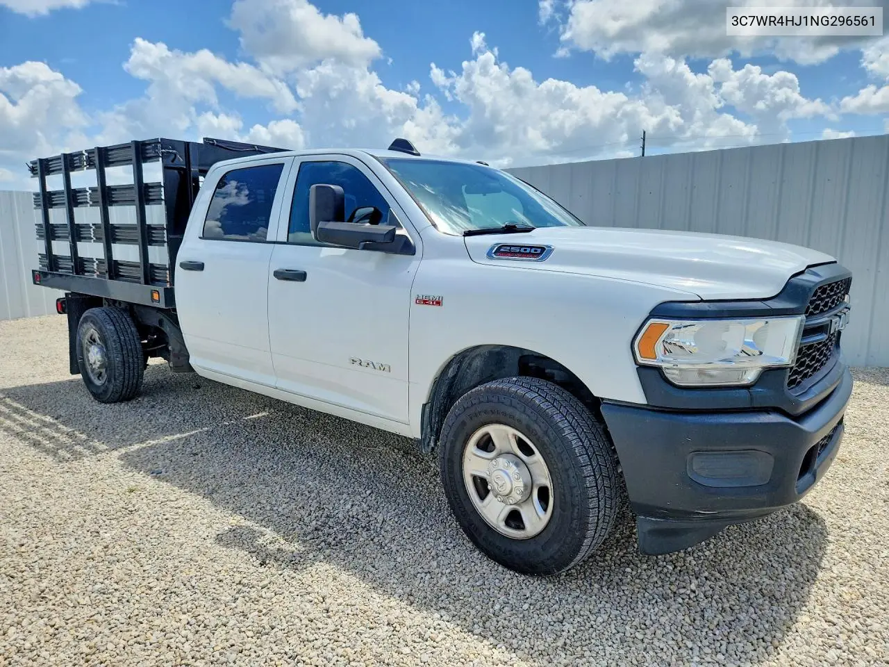 2022 Ram 2500 Tradesman VIN: 3C7WR4HJ1NG296561 Lot: 59297726