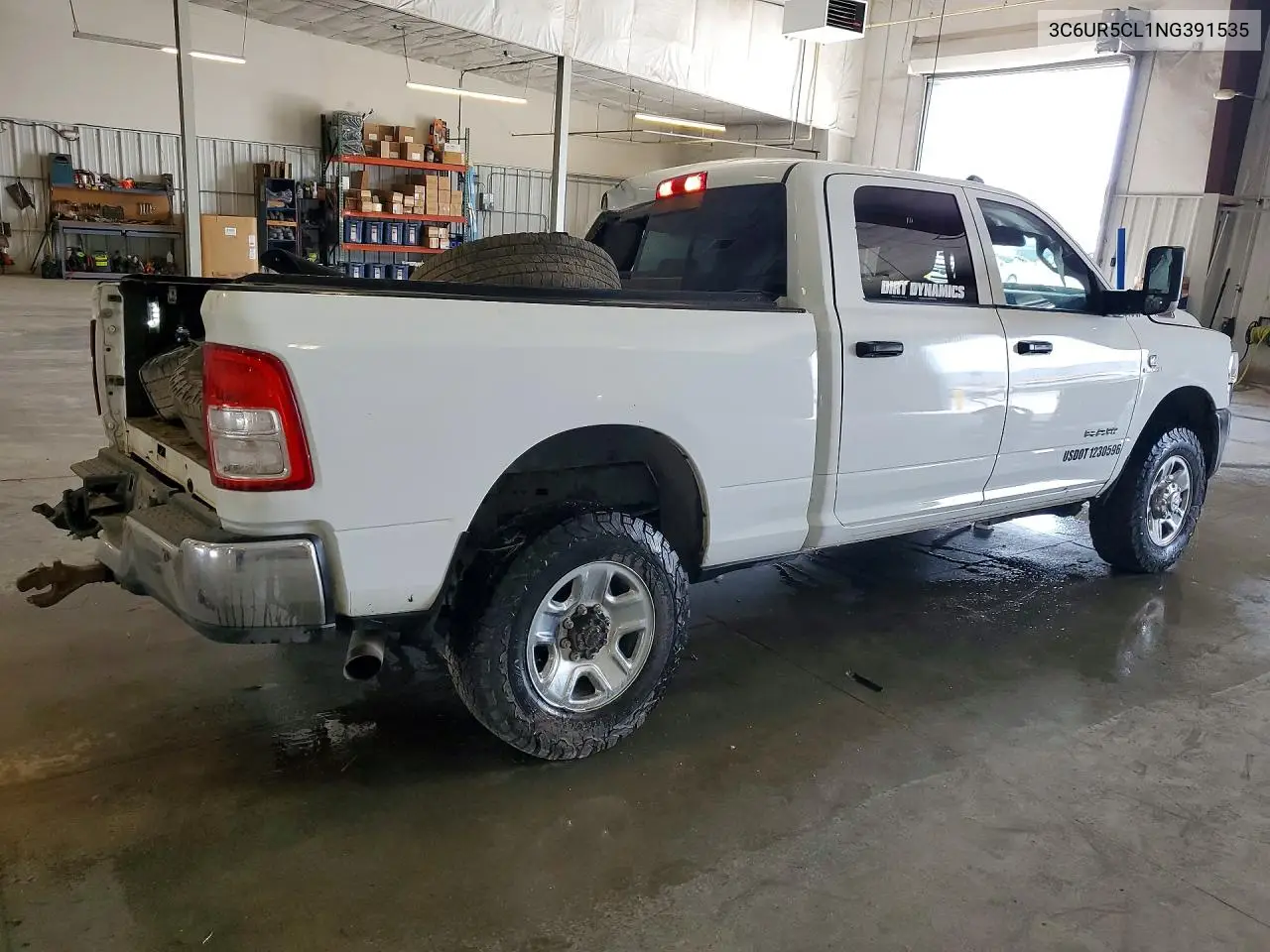 2022 Ram 2500 Tradesman VIN: 3C6UR5CL1NG391535 Lot: 59856806