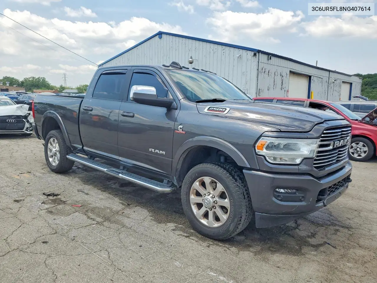 2022 Ram 2500 Laramie VIN: 3C6UR5FL8NG407614 Lot: 60071646