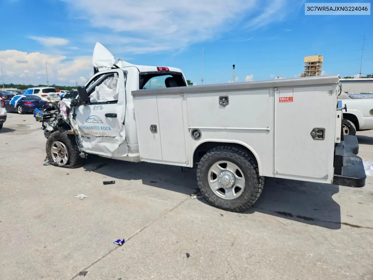 2022 Ram 2500 Tradesman VIN: 3C7WR5AJXNG224046 Lot: 60191706