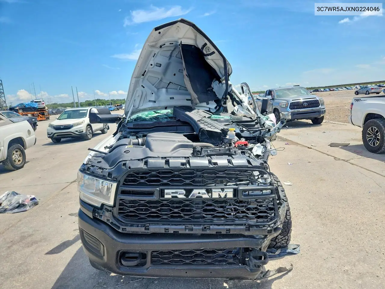 2022 Ram 2500 Tradesman VIN: 3C7WR5AJXNG224046 Lot: 60191706
