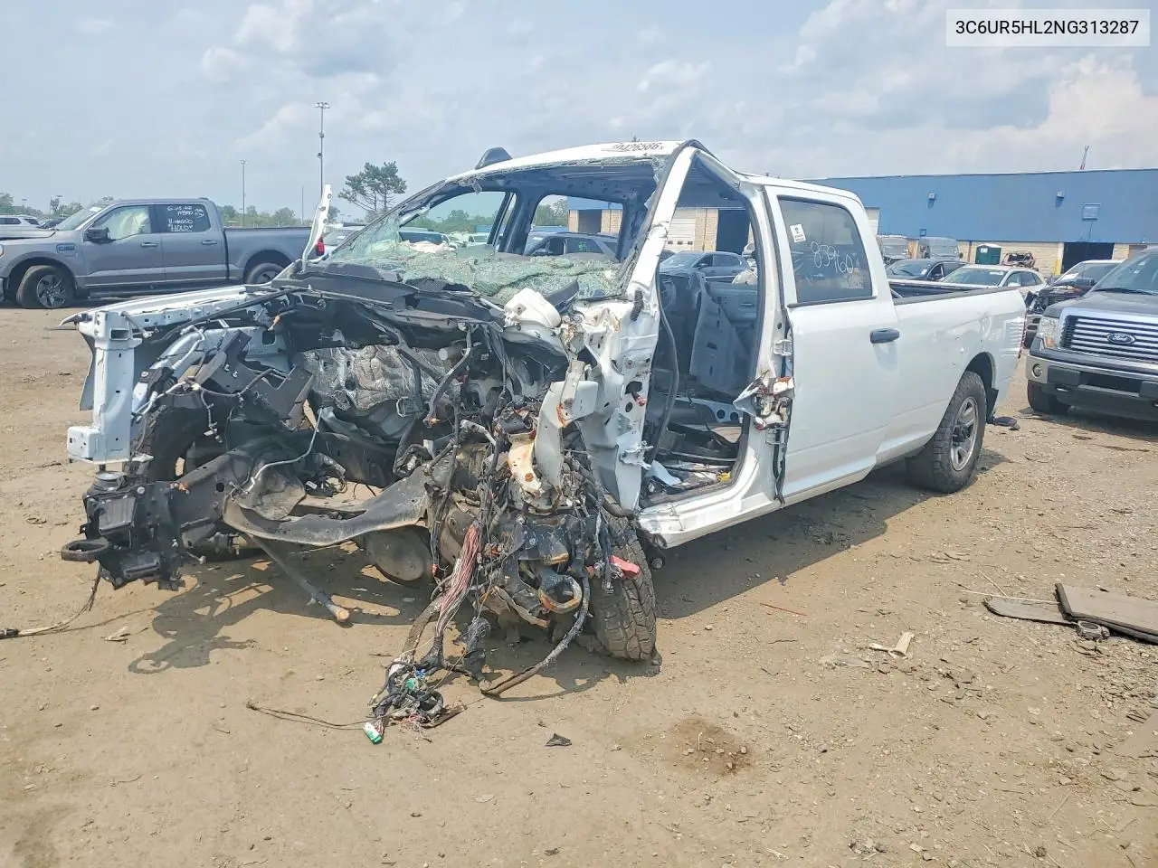 2022 Ram 2500 Tradesman VIN: 3C6UR5HL2NG313287 Lot: 60426586
