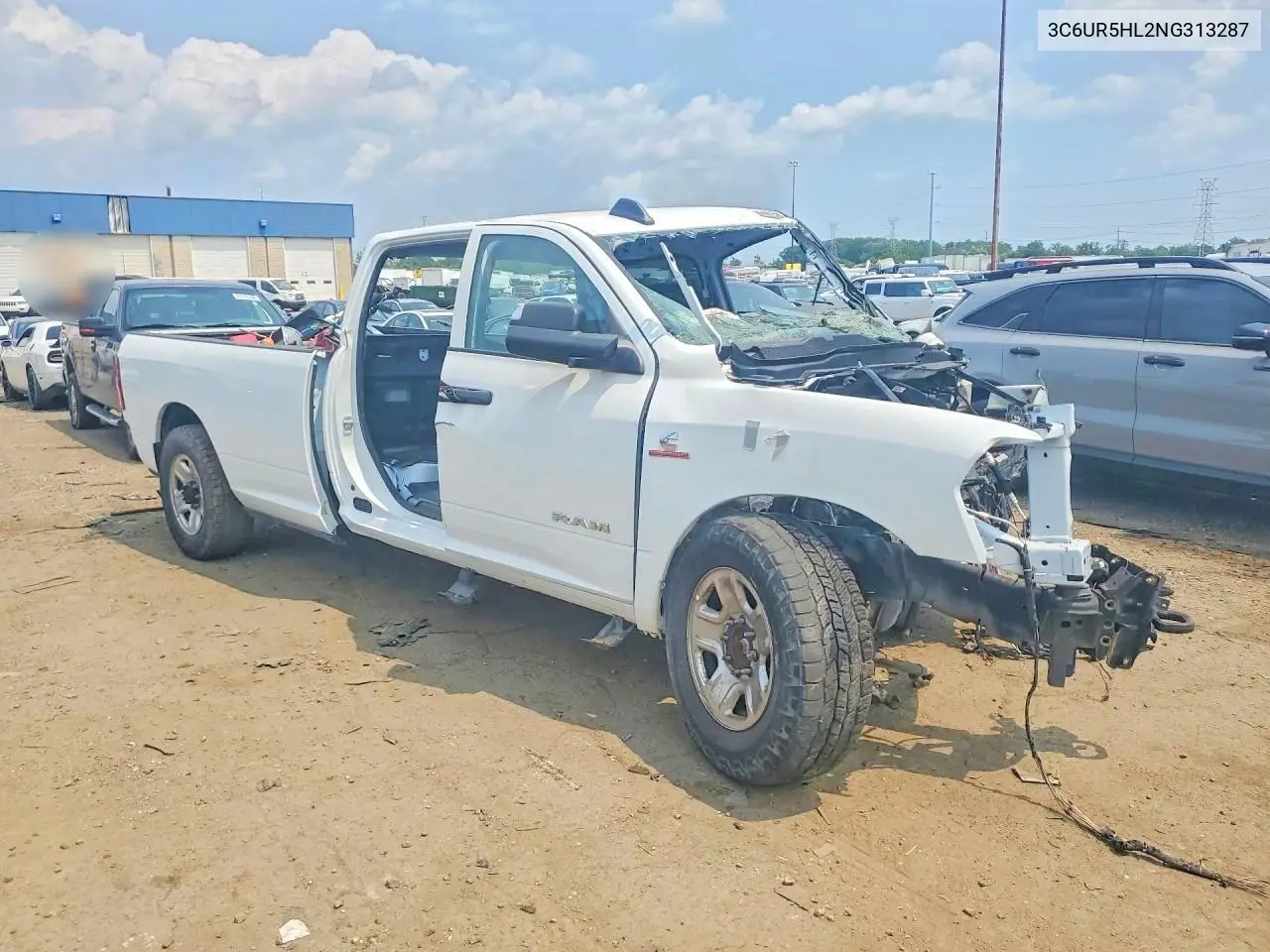 2022 Ram 2500 Tradesman VIN: 3C6UR5HL2NG313287 Lot: 60426586