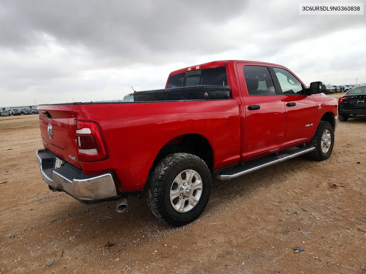 2022 Ram 2500 Big Horn/Lone Star VIN: 3C6UR5DL9NG360838 Lot: 61141076
