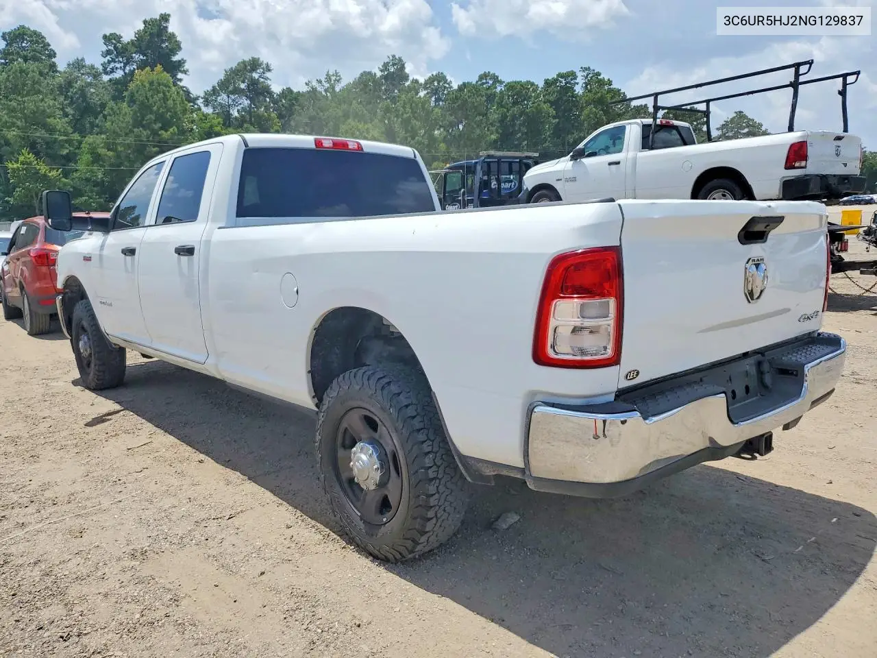 2022 Ram 2500 Tradesman VIN: 3C6UR5HJ2NG129837 Lot: 61884406