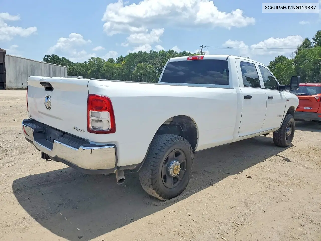 2022 Ram 2500 Tradesman VIN: 3C6UR5HJ2NG129837 Lot: 61884406