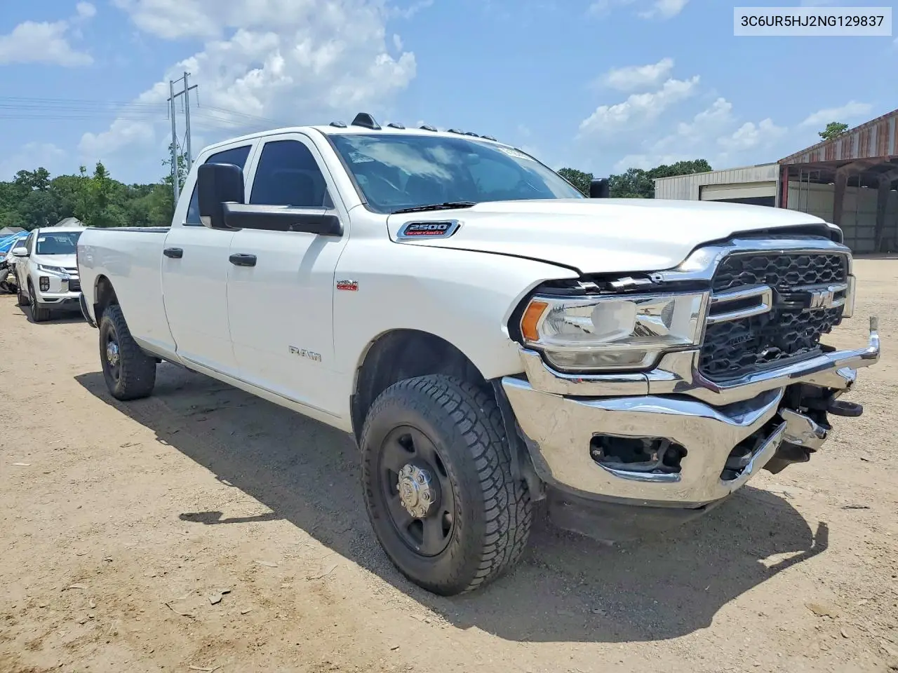 2022 Ram 2500 Tradesman VIN: 3C6UR5HJ2NG129837 Lot: 61884406