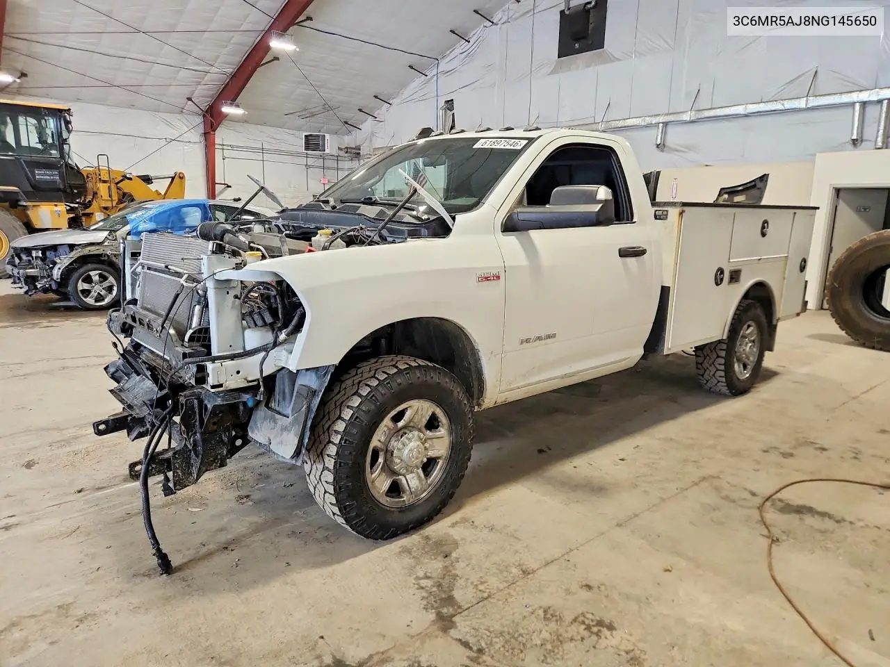 2022 Ram 2500 Tradesman VIN: 3C6MR5AJ8NG145650 Lot: 61897546