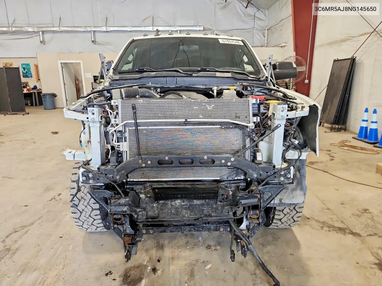 2022 Ram 2500 Tradesman VIN: 3C6MR5AJ8NG145650 Lot: 61897546