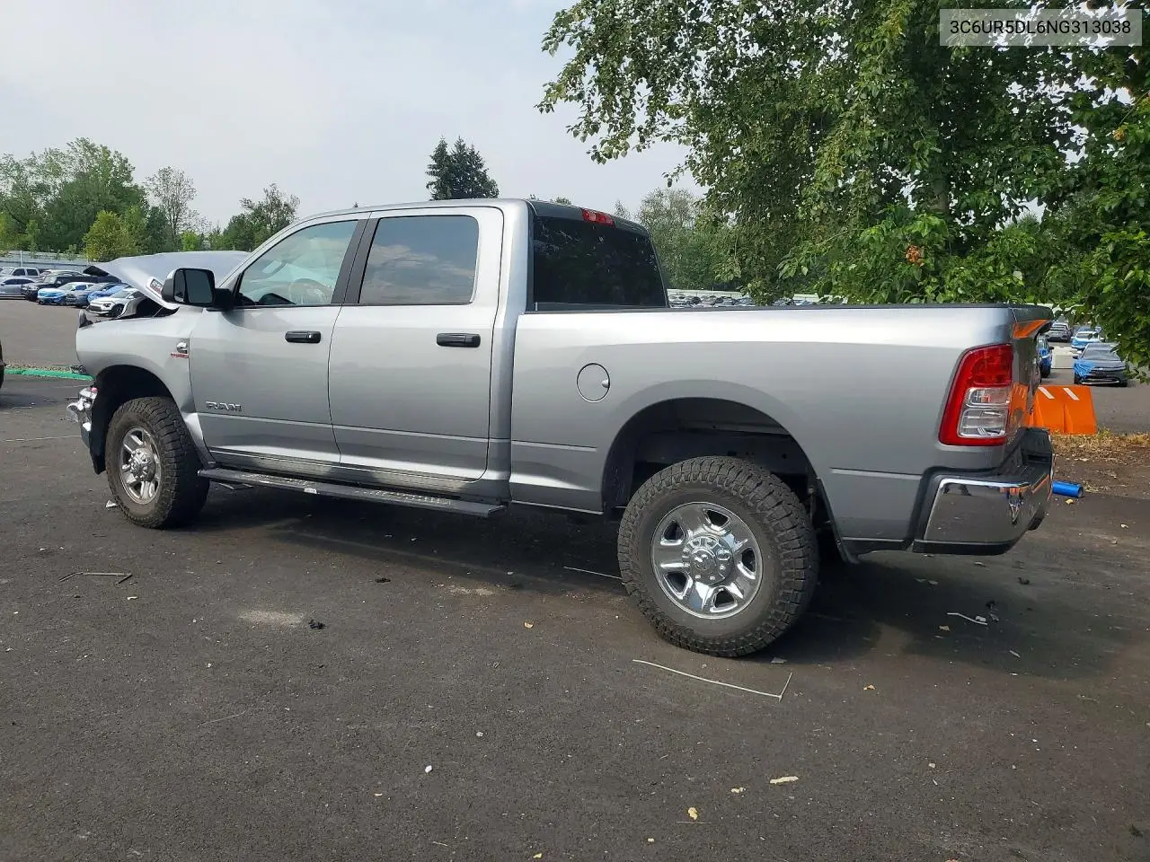 2022 Ram 2500 Big Horn/Lone Star VIN: 3C6UR5DL6NG313038 Lot: 62080076