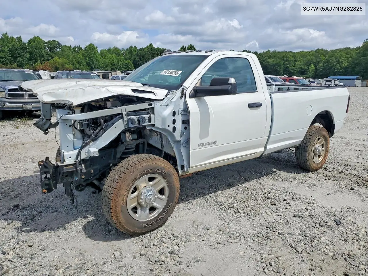 2022 Ram 2500 Tradesman VIN: 3C7WR5AJ7NG282826 Lot: 62130286