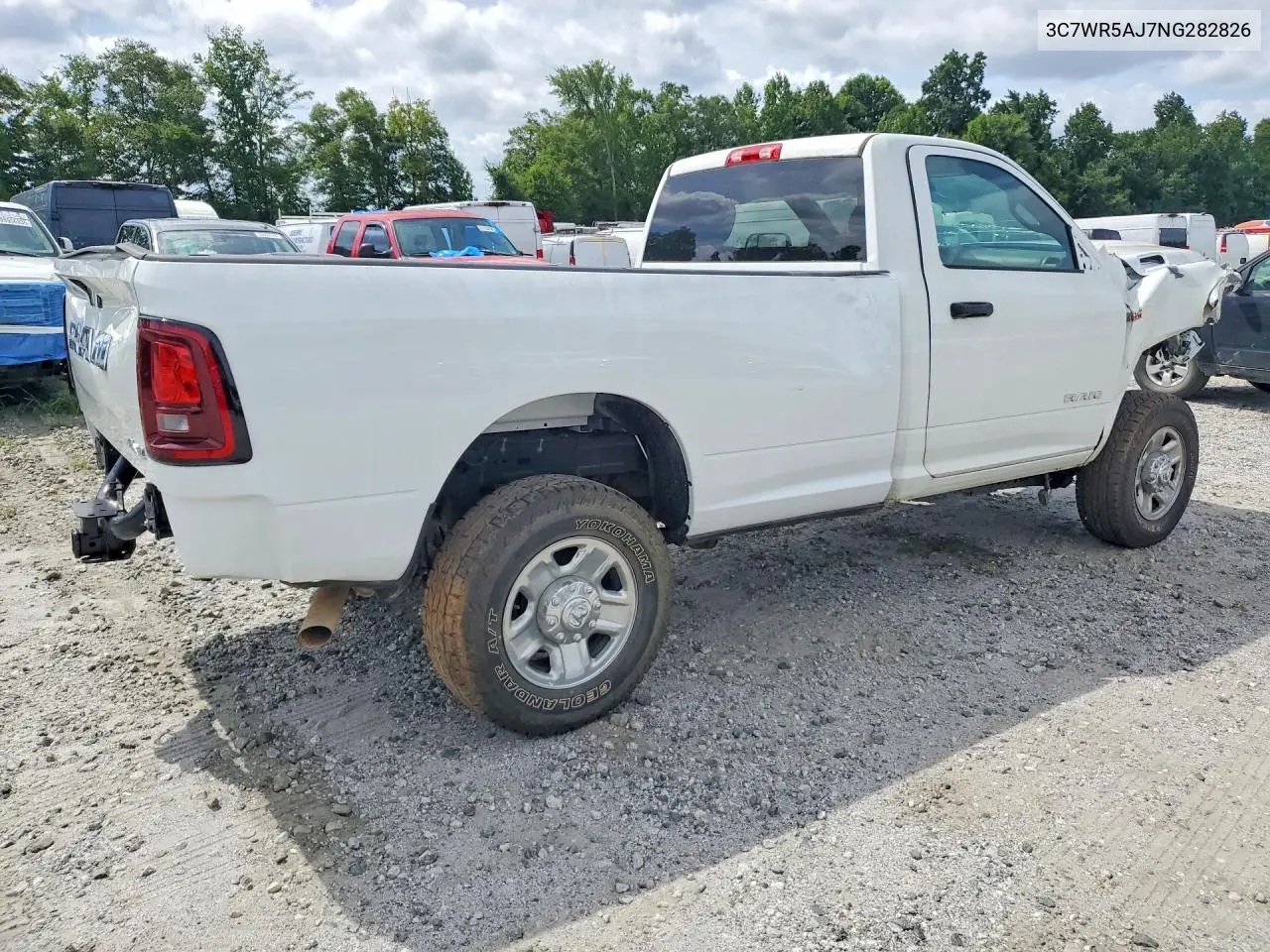 2022 Ram 2500 Tradesman VIN: 3C7WR5AJ7NG282826 Lot: 62130286