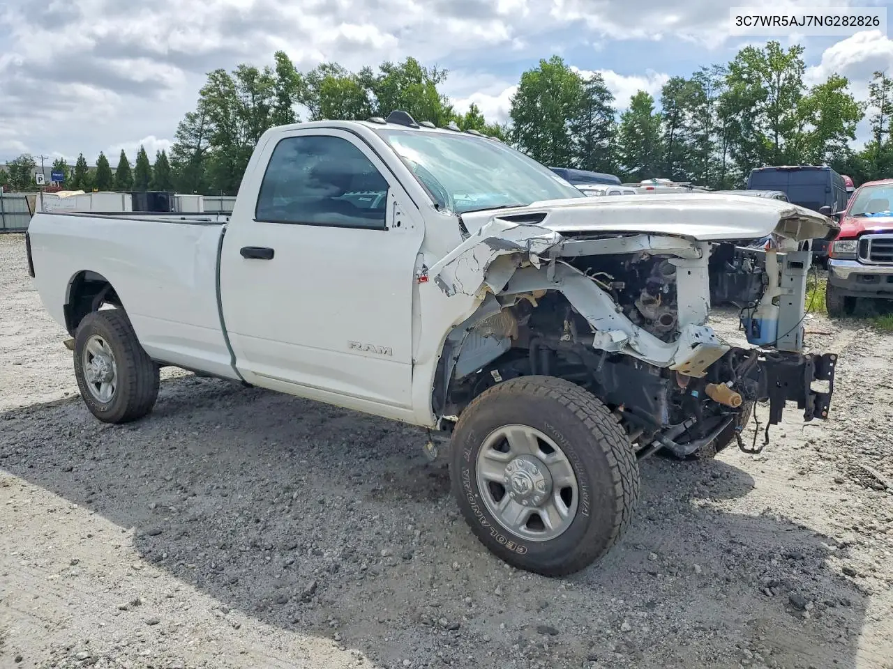 2022 Ram 2500 Tradesman VIN: 3C7WR5AJ7NG282826 Lot: 62130286