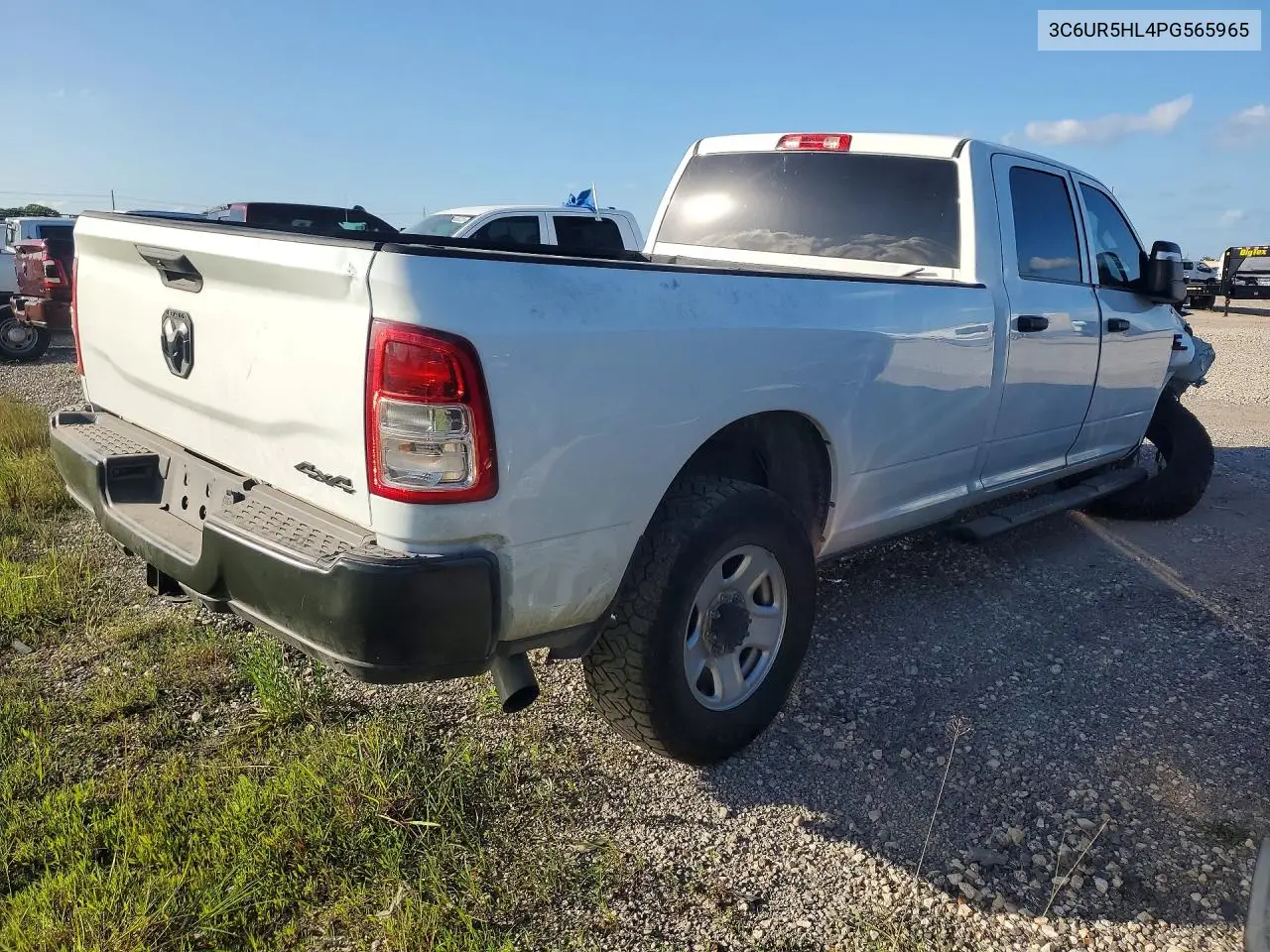 2023 Ram 2500 Tradesman VIN: 3C6UR5HL4PG565965 Lot: 56742356