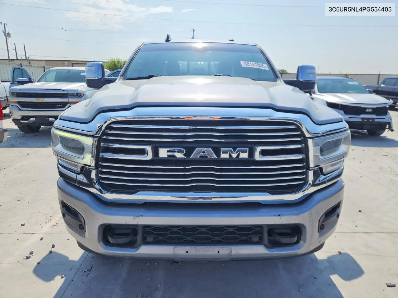 2023 Ram 2500 VIN: 3C6UR5NL4PG554405 Lot: 58141066