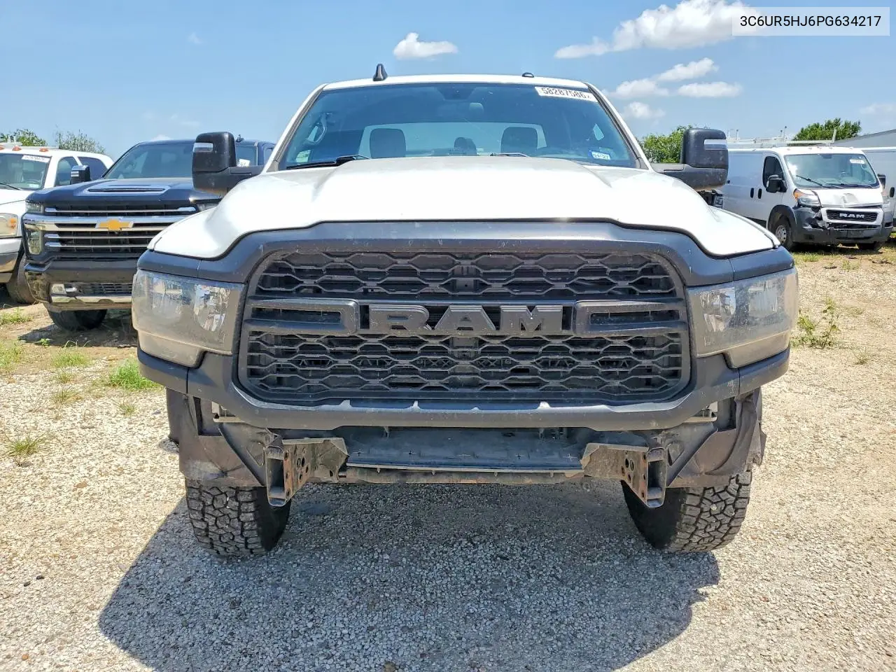 2023 Ram 2500 Tradesman VIN: 3C6UR5HJ6PG634217 Lot: 58287586