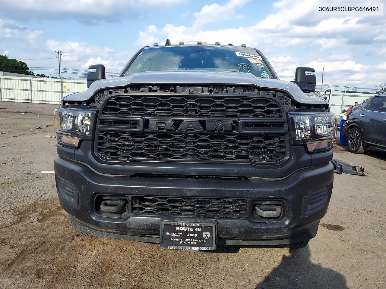 2023 Ram 2500 Tradesman VIN: 3C6UR5CL8PG646491 Lot: 60560246