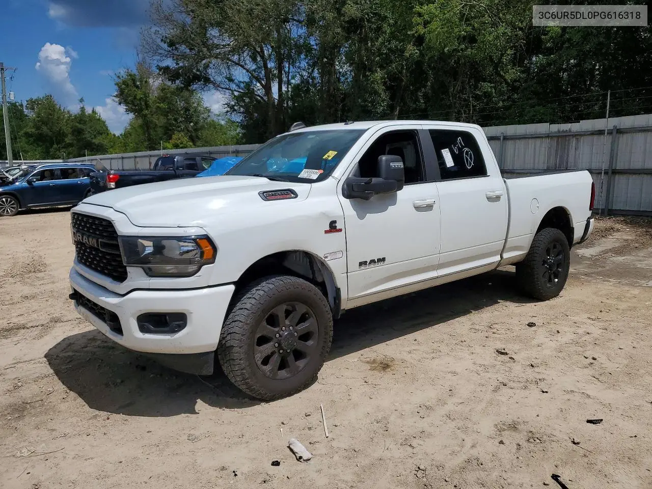 2023 Ram 2500 Big Horn VIN: 3C6UR5DL0PG616318 Lot: 61242786