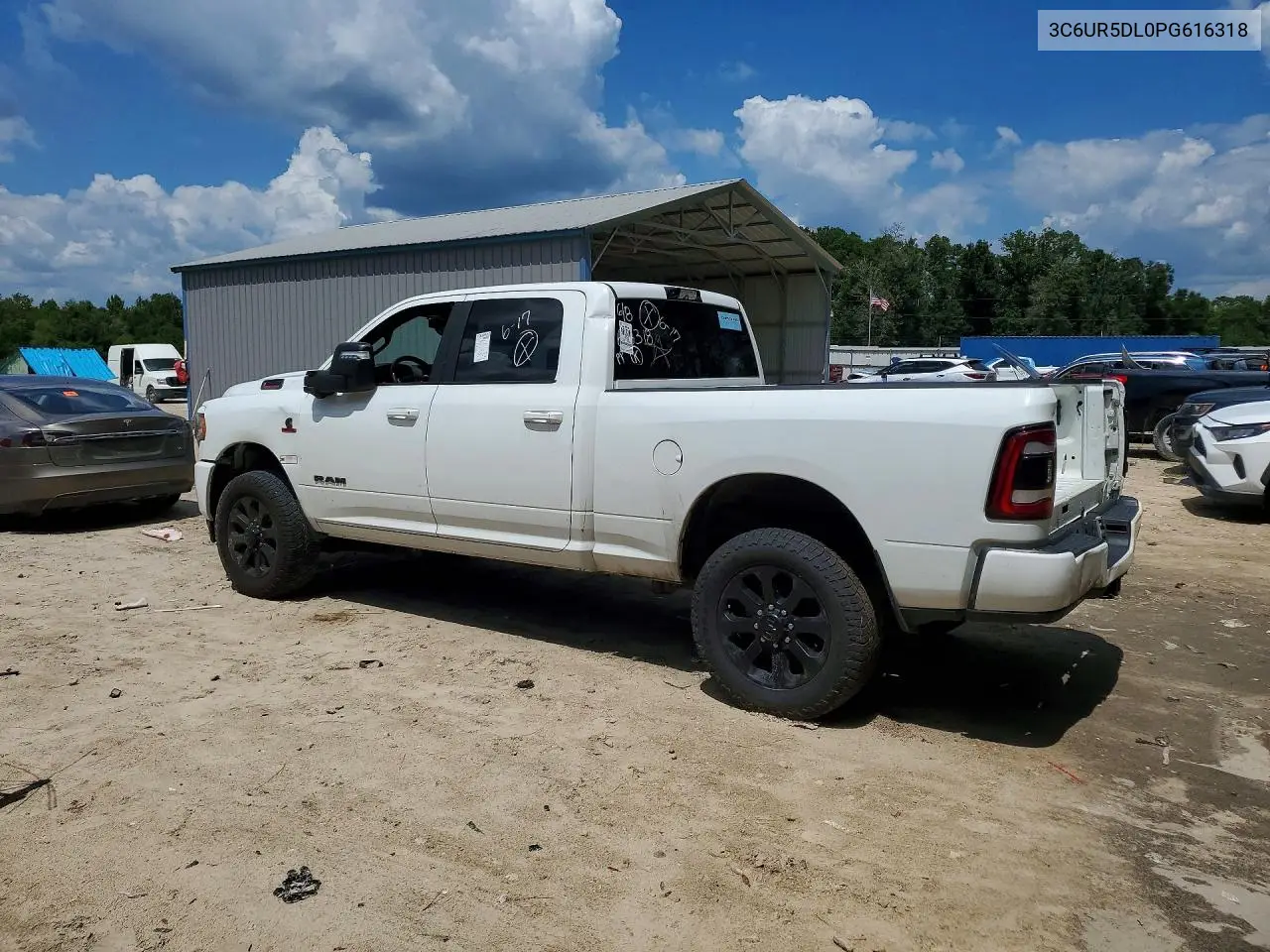 2023 Ram 2500 Big Horn VIN: 3C6UR5DL0PG616318 Lot: 61242786