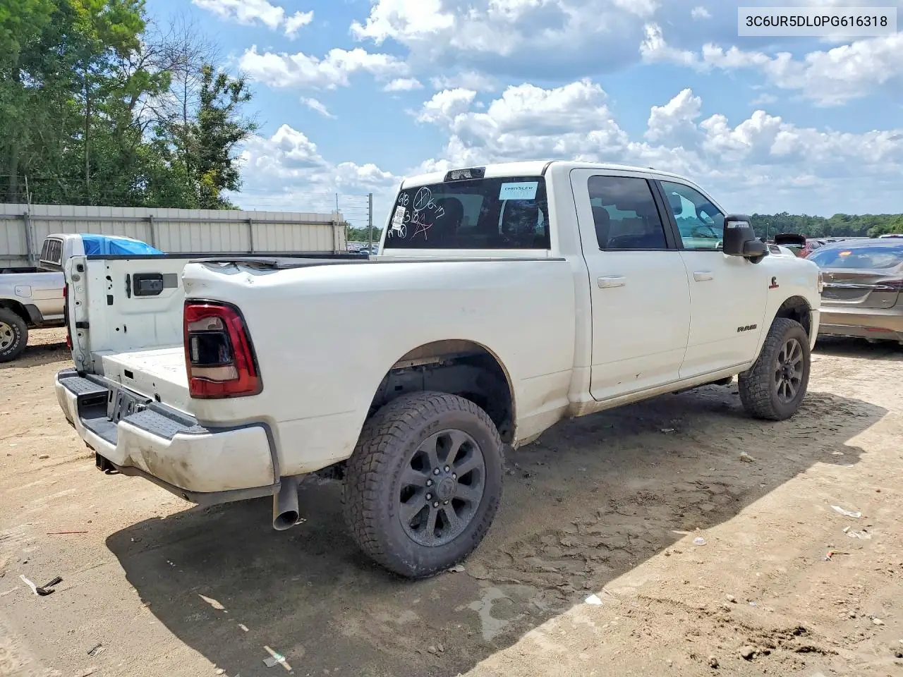 2023 Ram 2500 Big Horn VIN: 3C6UR5DL0PG616318 Lot: 61242786