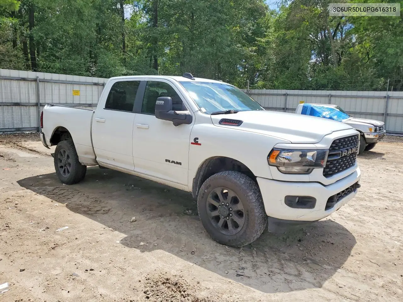 2023 Ram 2500 Big Horn VIN: 3C6UR5DL0PG616318 Lot: 61242786