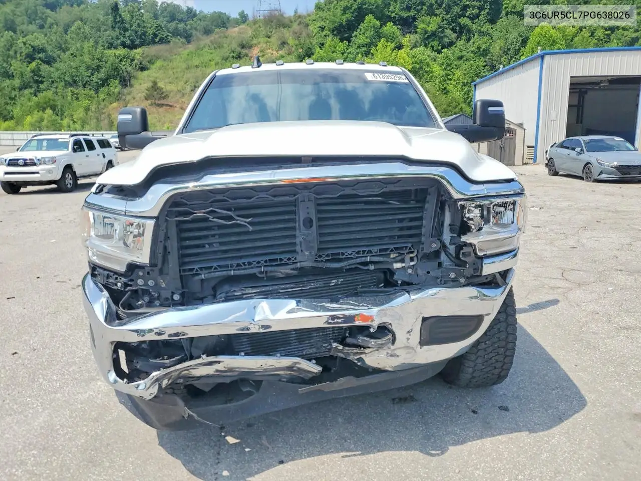 2023 Ram 2500 Tradesman VIN: 3C6UR5CL7PG638026 Lot: 61395296