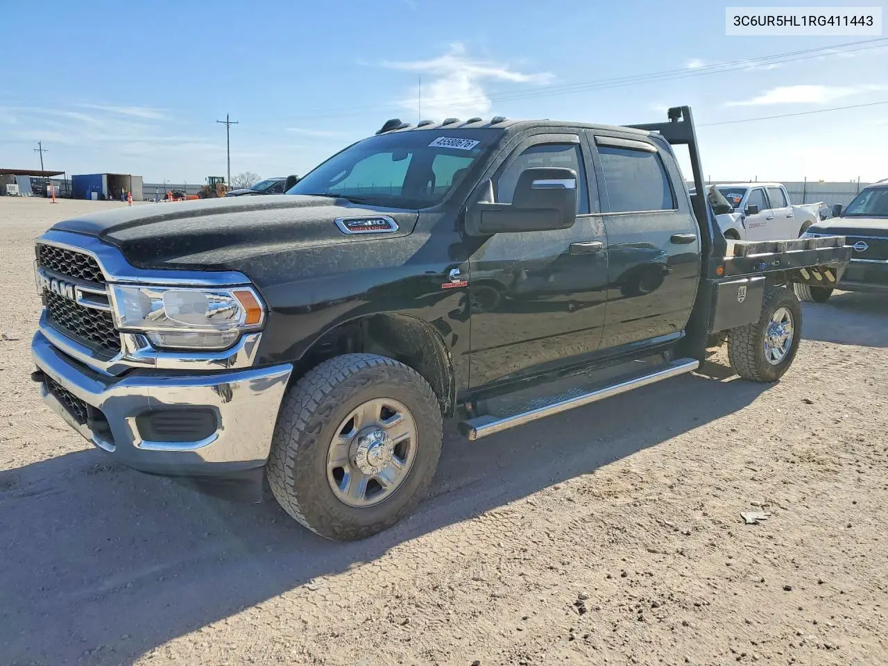 2024 Ram 2500 Flatbed Truck VIN: 3C6UR5HL1RG411443 Lot: 45580676