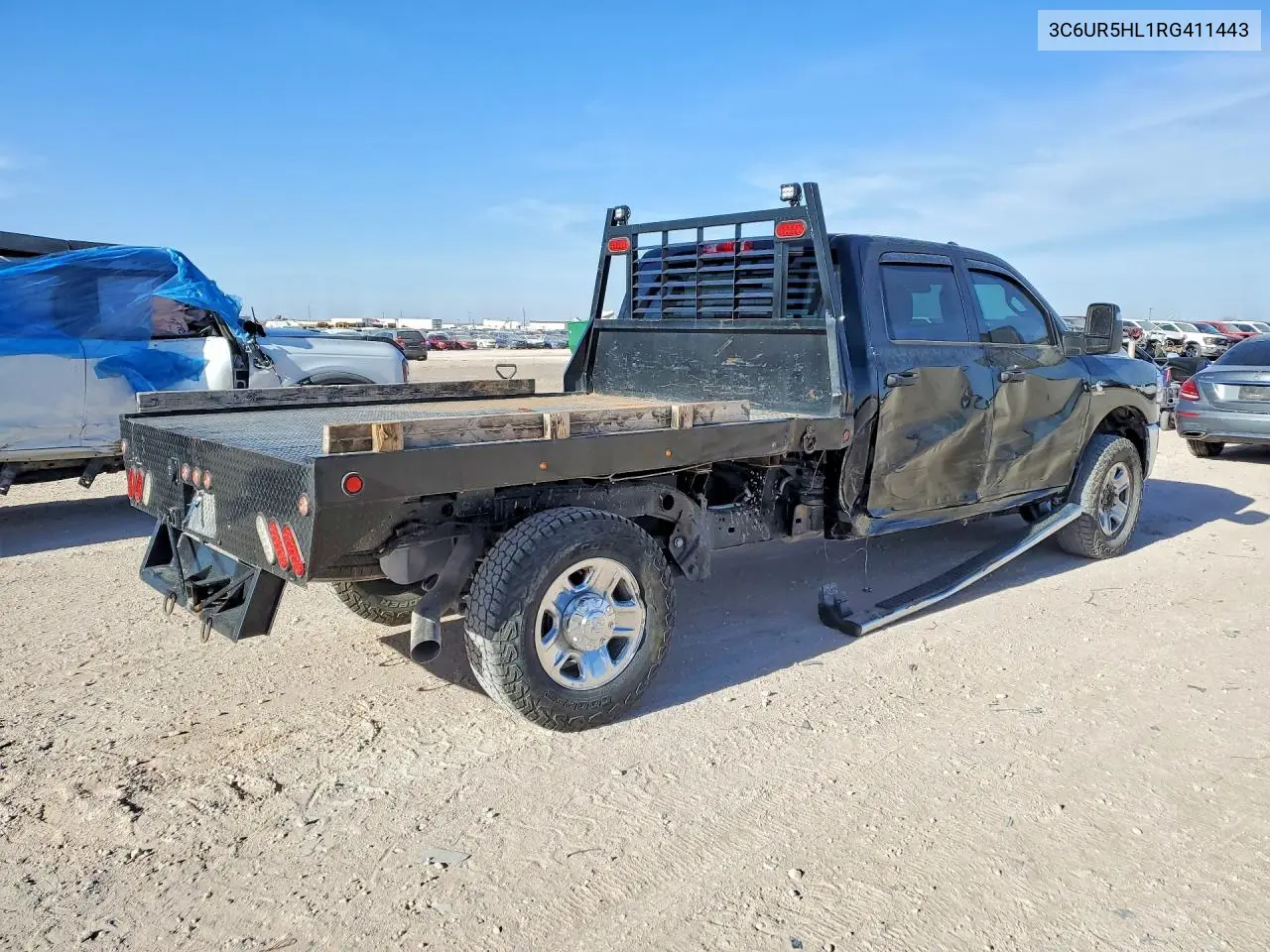 2024 Ram 2500 Flatbed Truck VIN: 3C6UR5HL1RG411443 Lot: 45580676